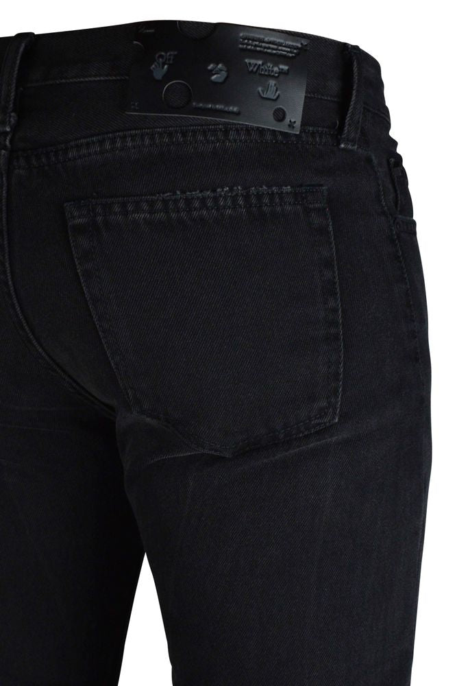 Slim Fit Black Denim Jeans