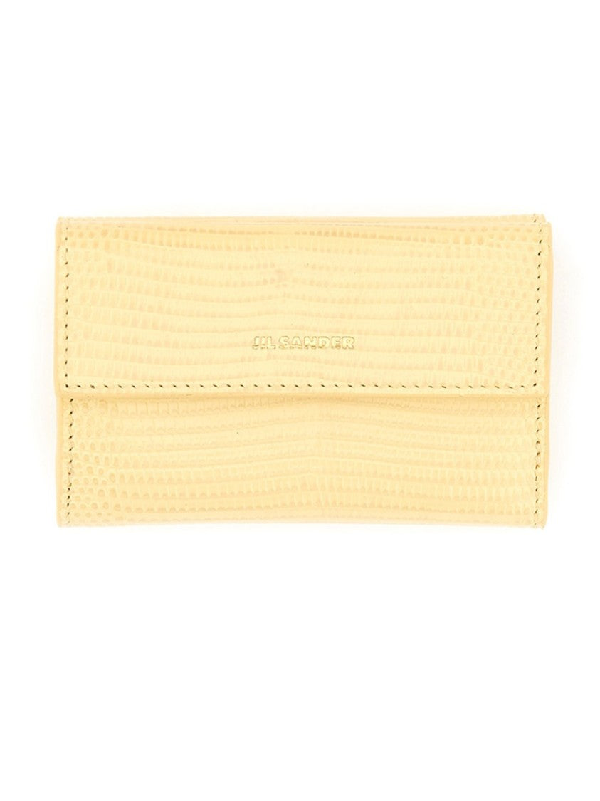 "Baby" Textured Leather Wallet