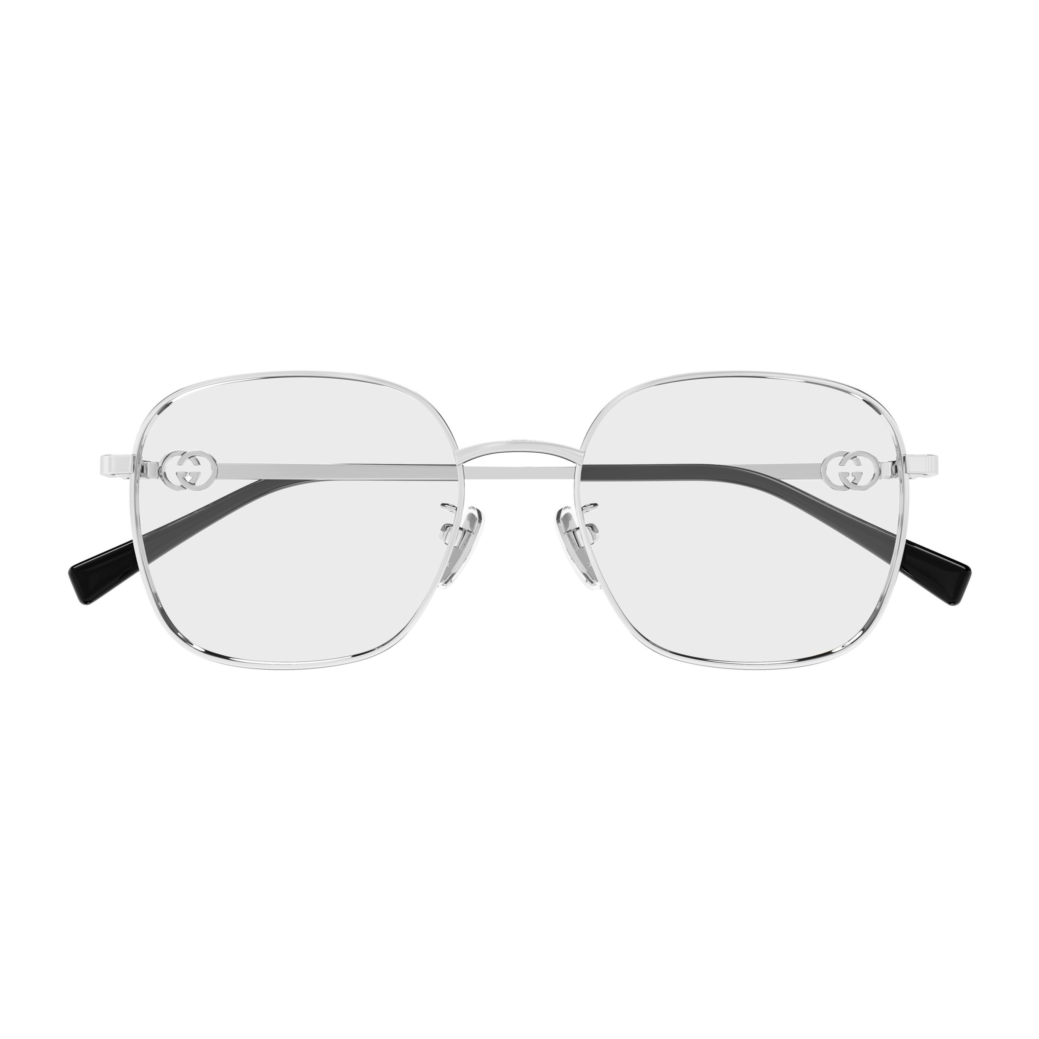 Gg2006oa Thin Metal Square Frame Eyeglasses