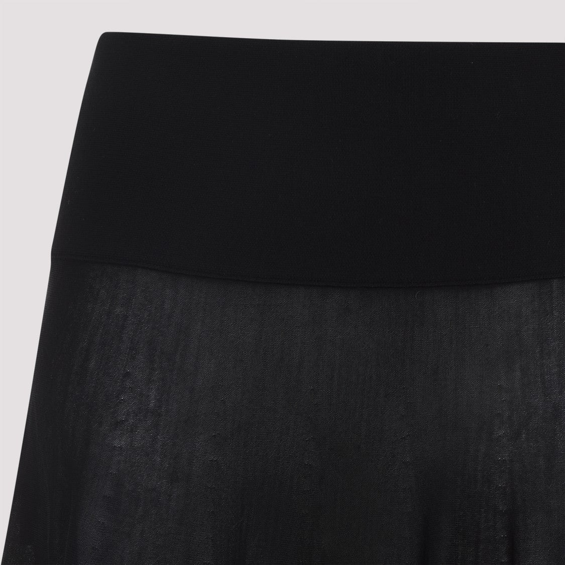 Midi Skirt With High Waistband