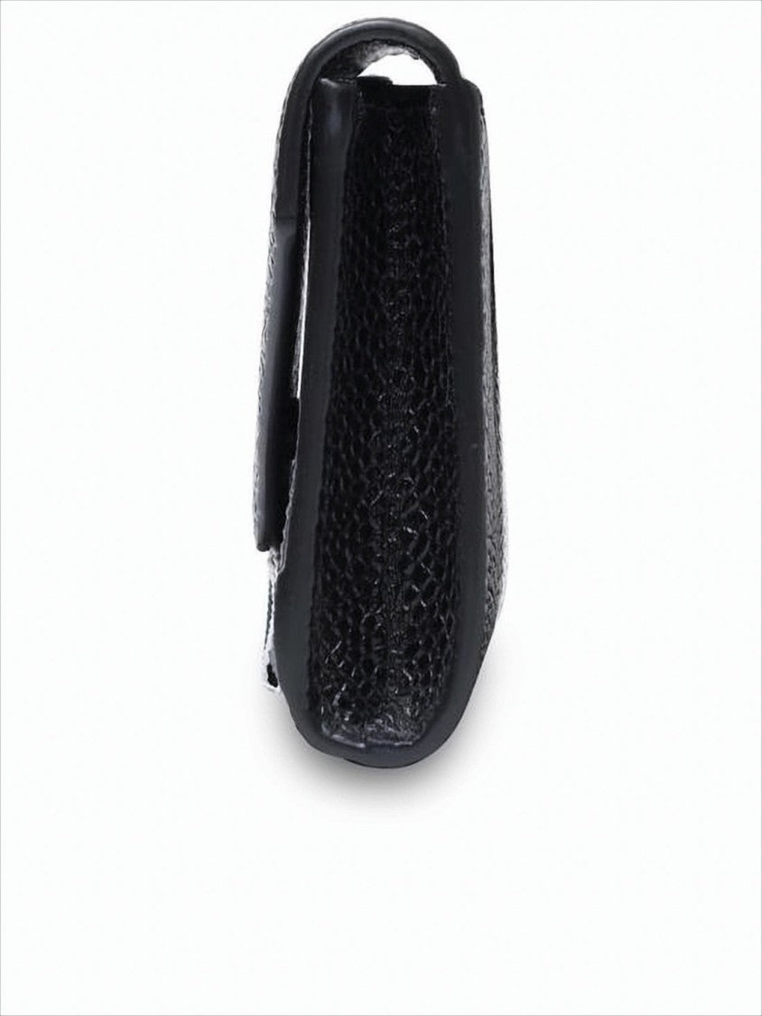 Calf Leather Card Wallet with Envelope Flap