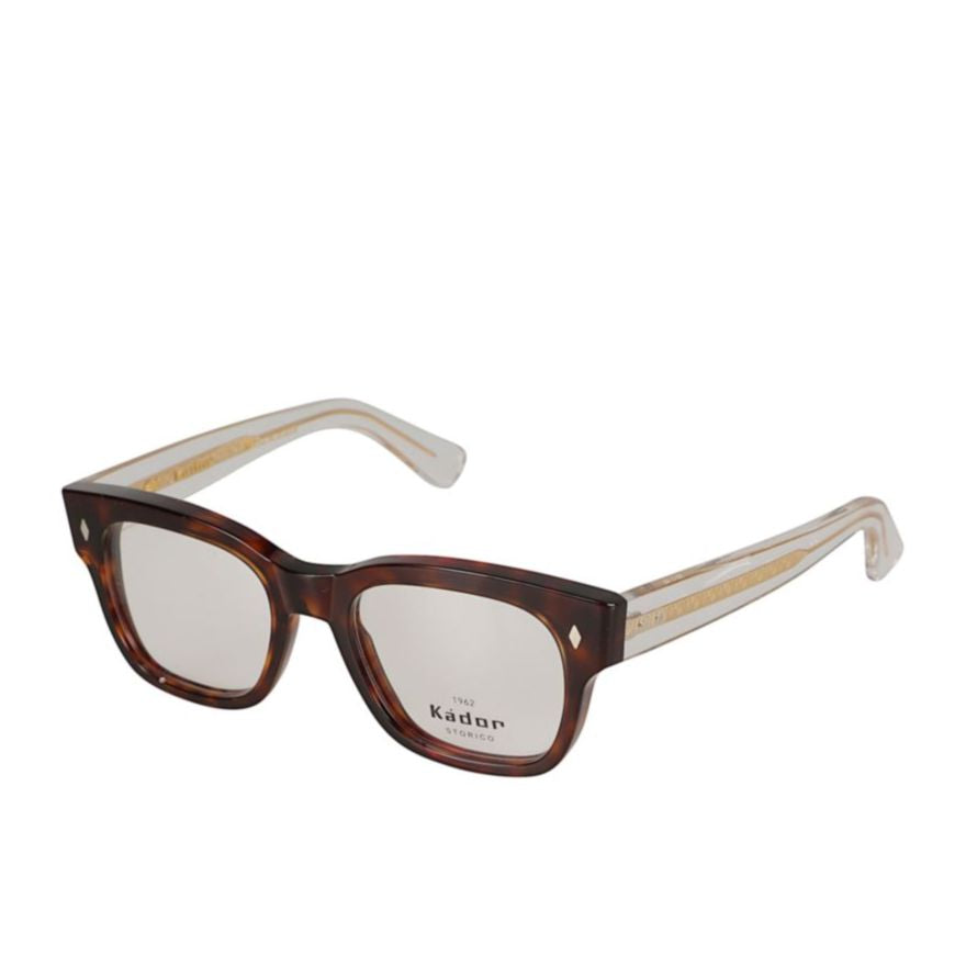 Timeless/N 1962 Rectangular Tortoiseshell Frame Sunglasses with Gold Accents