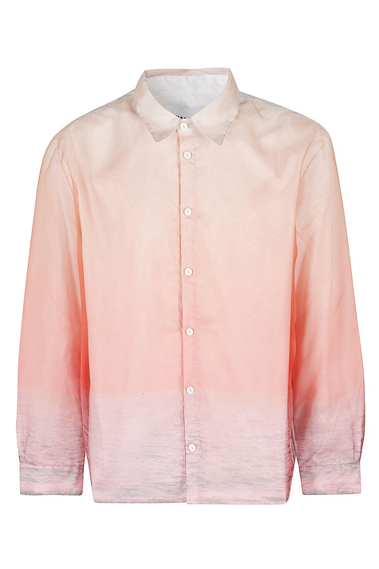 Ombre Effect Button Down Shirt