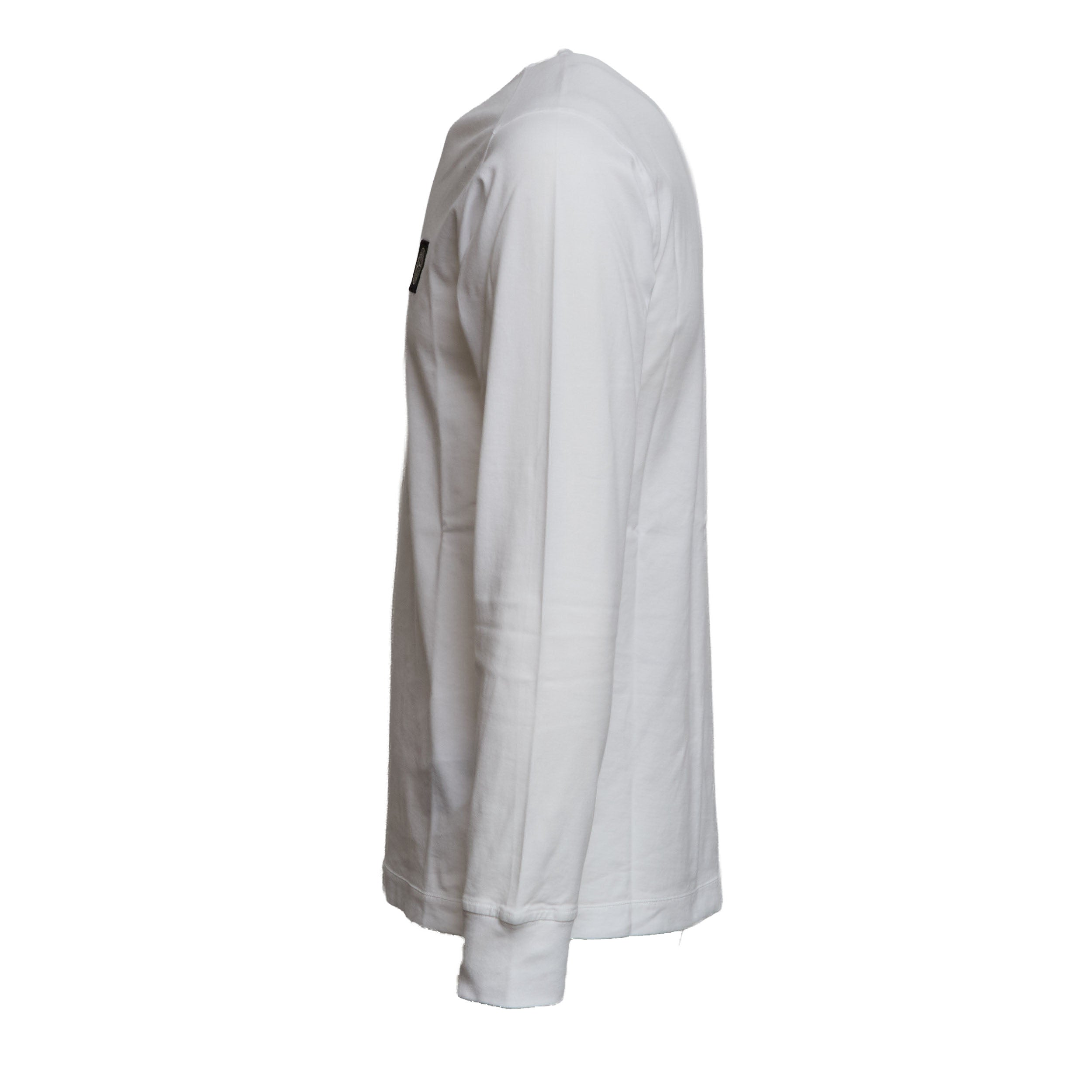 Long Sleeve T-Shirt With Ribbed Neckline