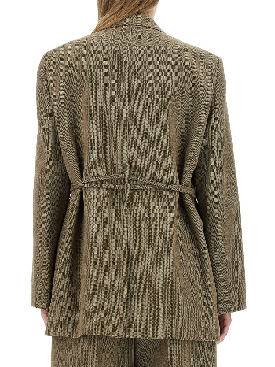 Textured Oversized Jacket