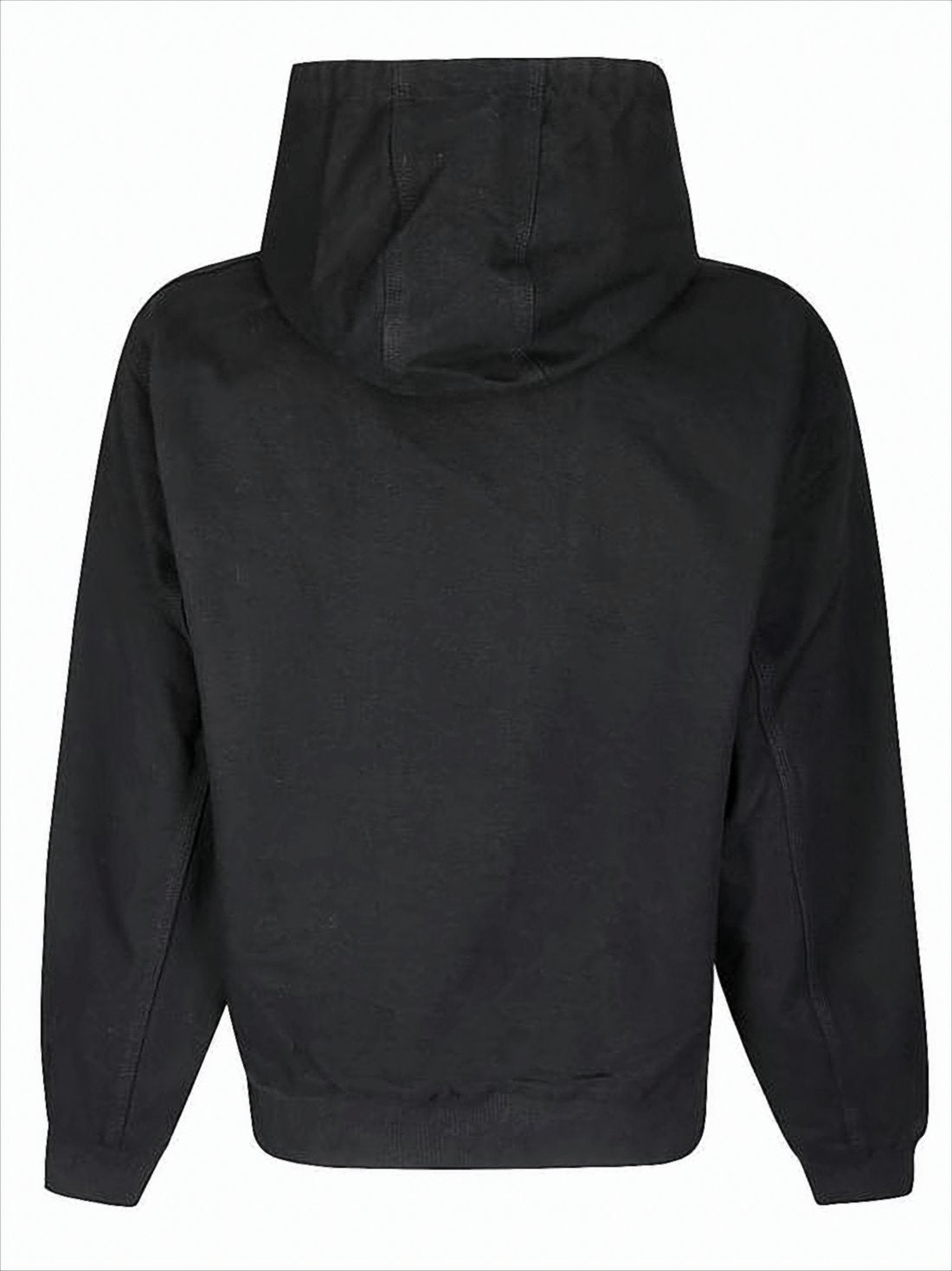 Reversible Black and Red Canvas Jacket