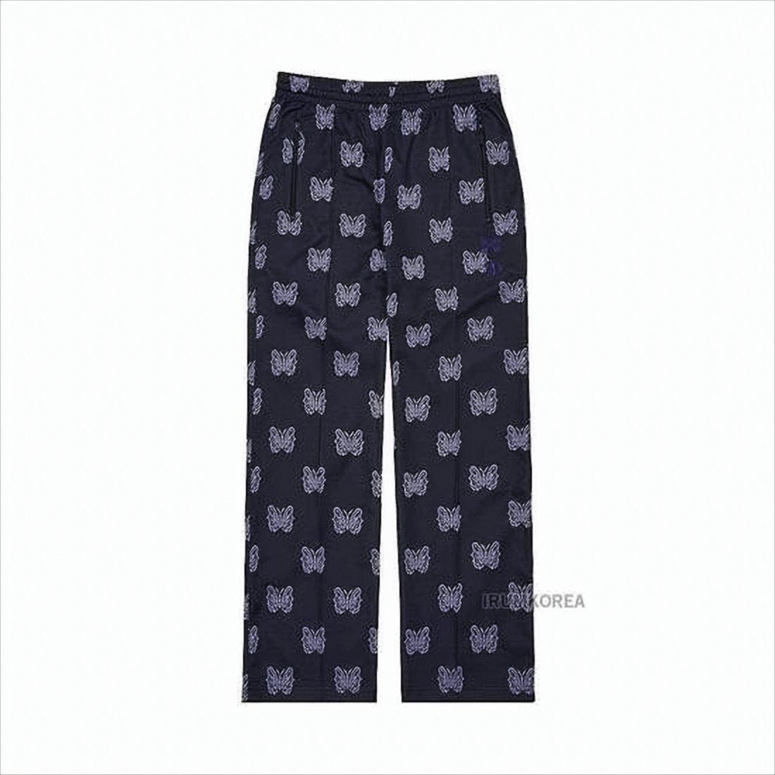 Relaxed Fit Black Polyester Jogger Pants