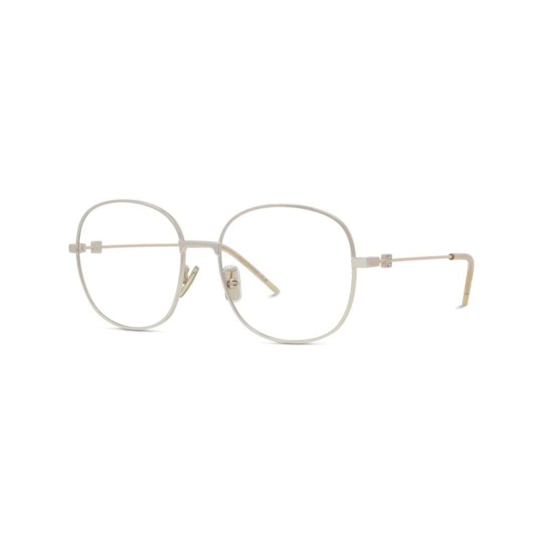 Gv50086u Thin Metal Frame Sunglasses with Subtle Square Shape