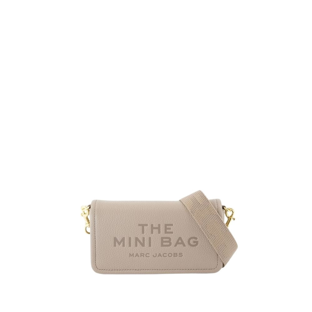 The Mini Crossbody - Leather - Grey