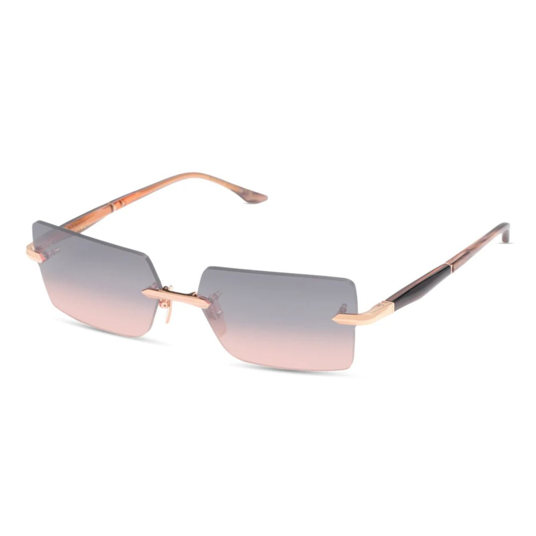 Eymori Rimless Sunglasses with Rectangular Gradient Lenses