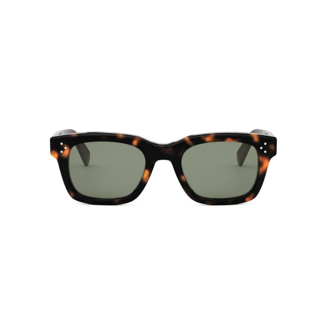 Cl40232i Rectangular Tortoiseshell Sunglasses