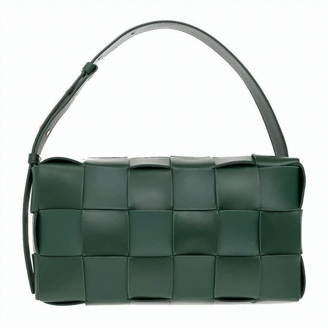 Woven Leather Shoulder Bag