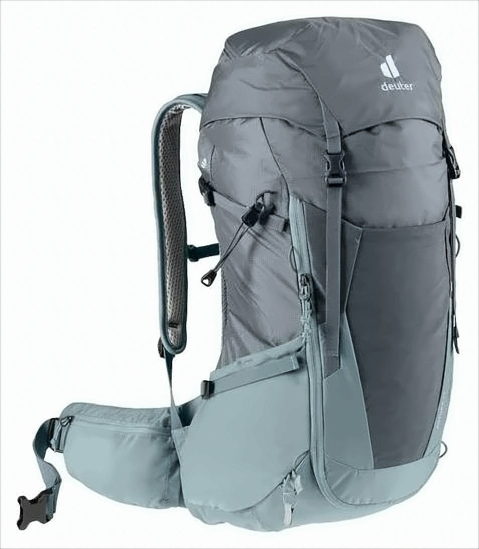 Functional Two-Tone Hiking Backpack With Padded Support