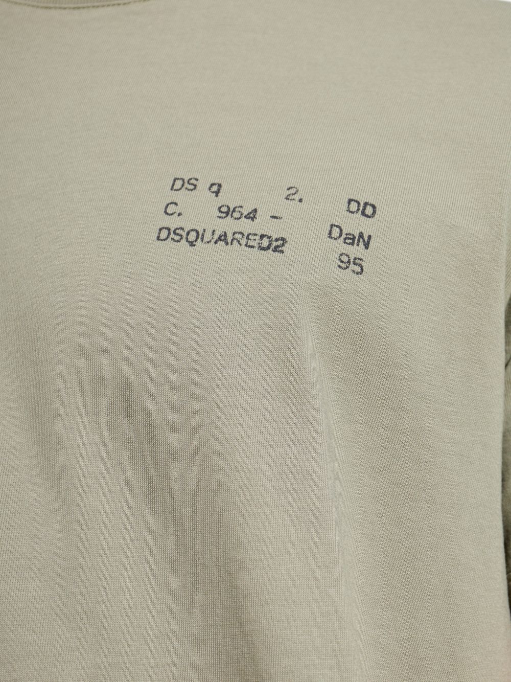 T-Shirt z okrągłym dekoltem i subtelnym logo