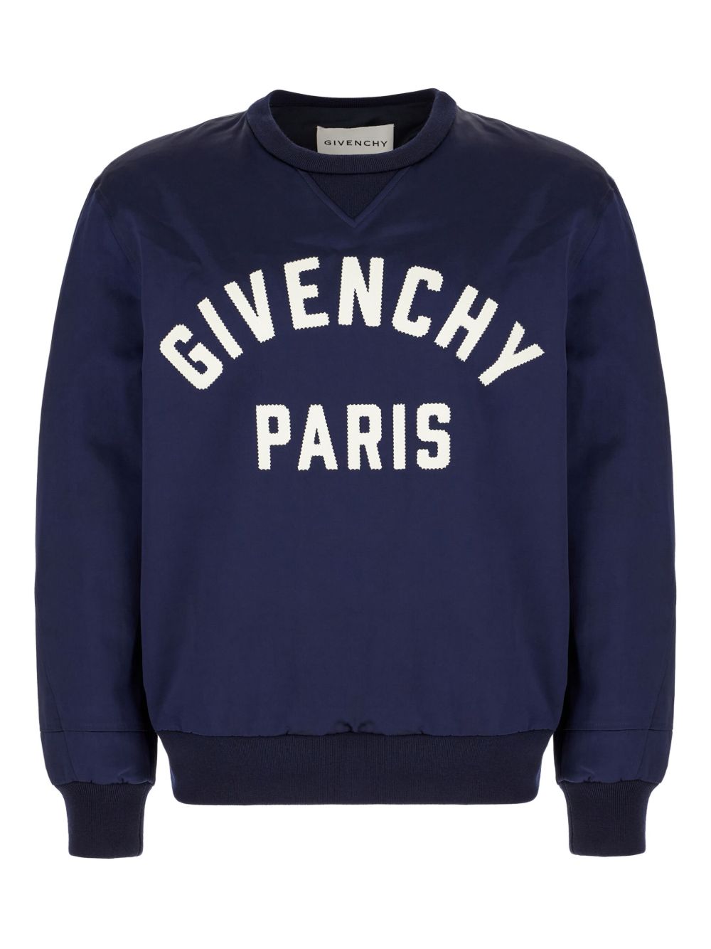 Deep Blue Crew Neck Sweatshirt