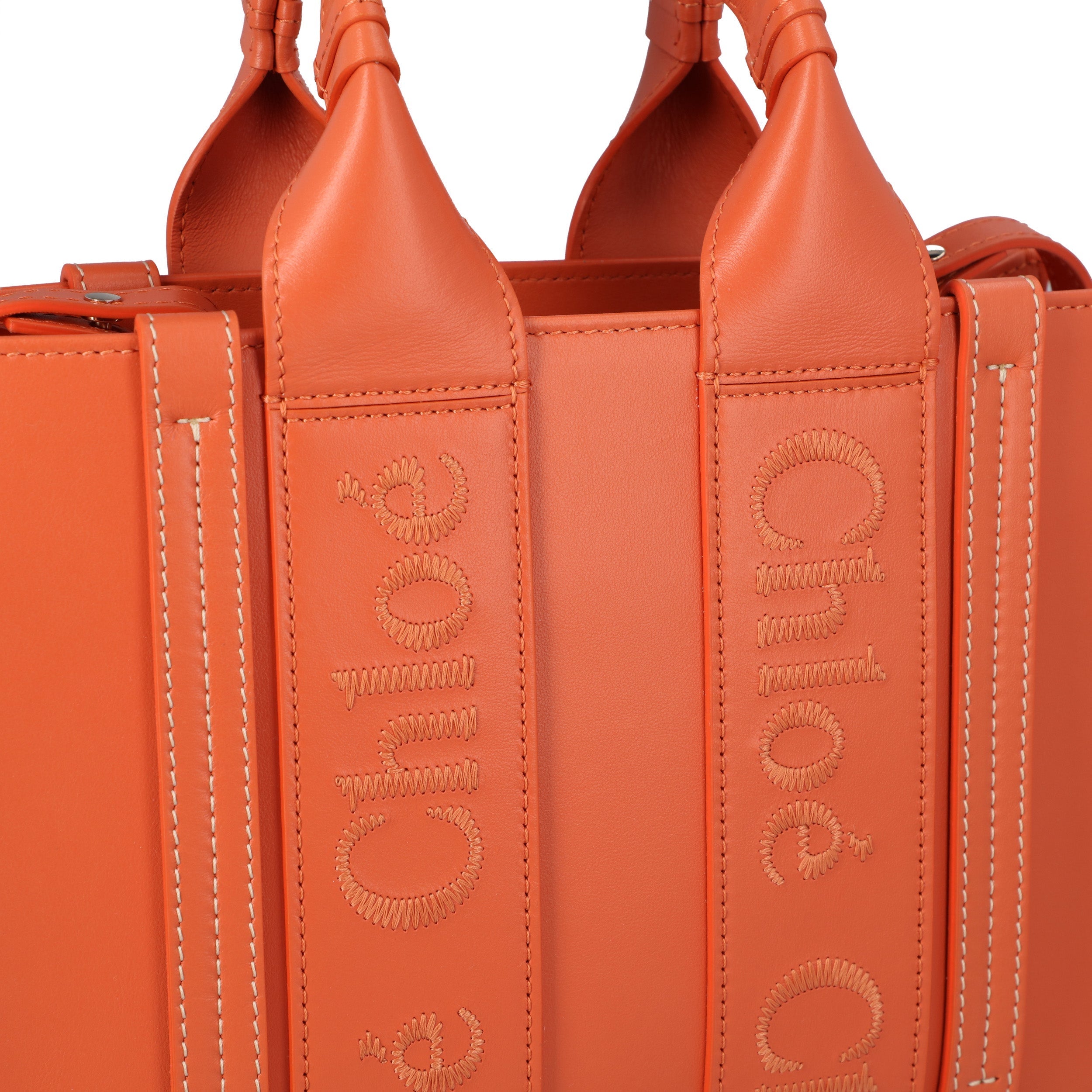 Small Woody Tote Bag Orange