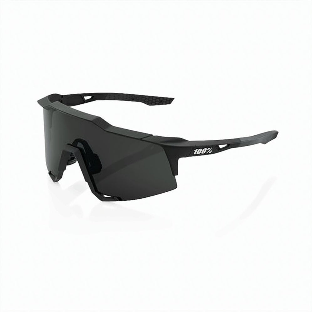 Angular Black Sunglasses with Lightweight Matte Frame