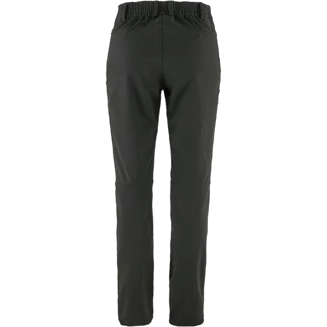 Fitted Straight Pants with Classic Waistband