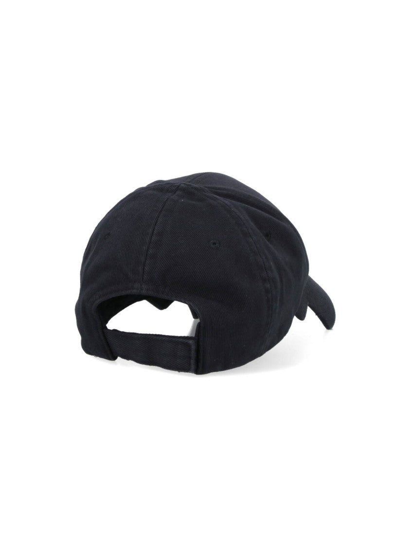Logo Baseball Cap – Black
