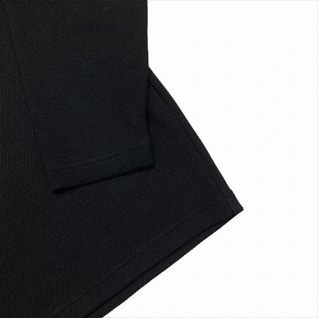 Colorful Collar Black Turtleneck