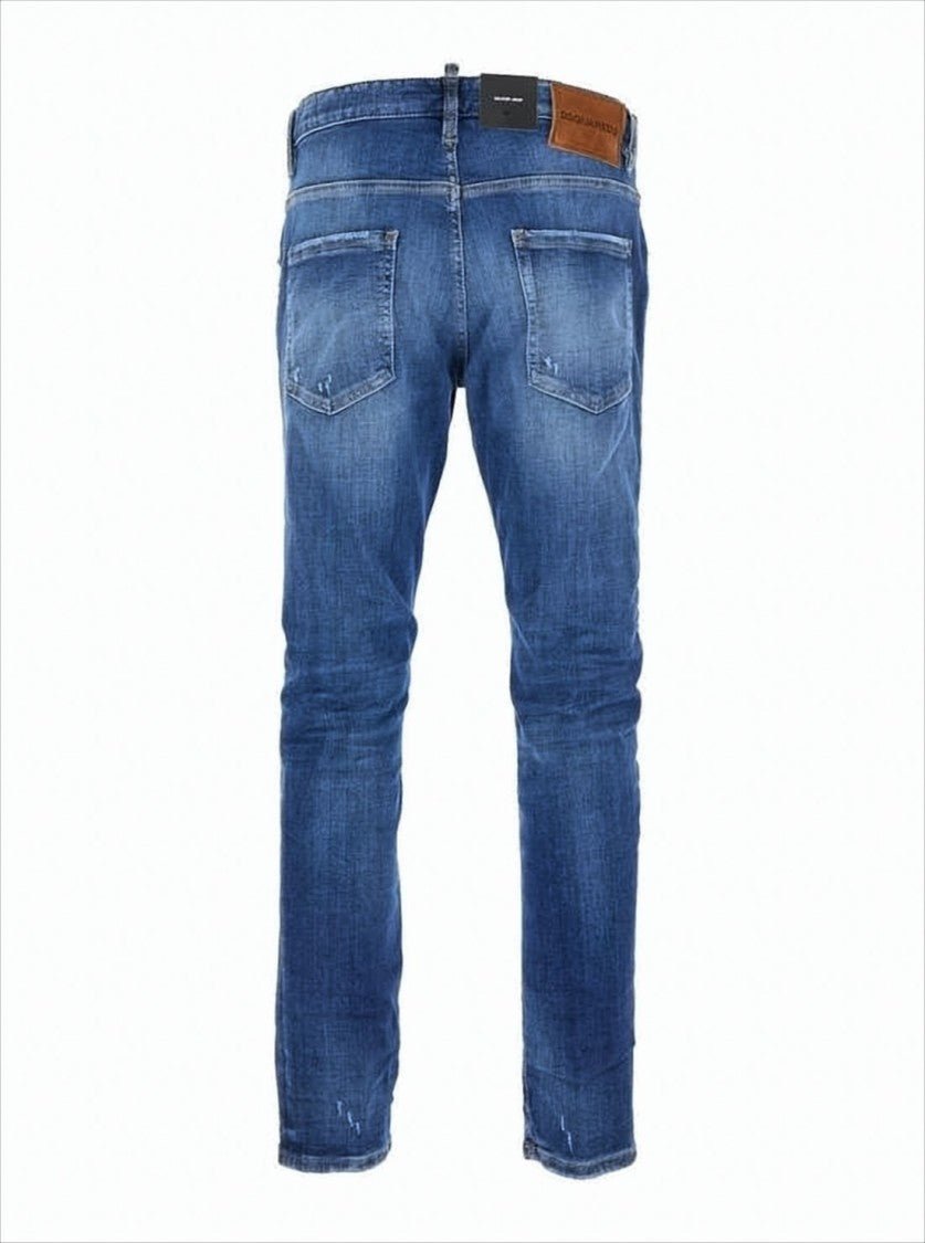 Slim Fit Denim Pants