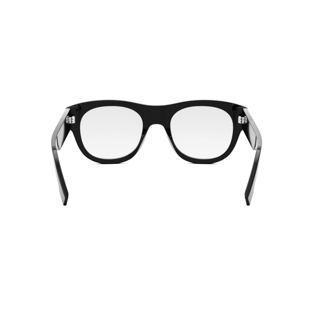 Fe50078i Bold Rectangular Acetate Sunglasses