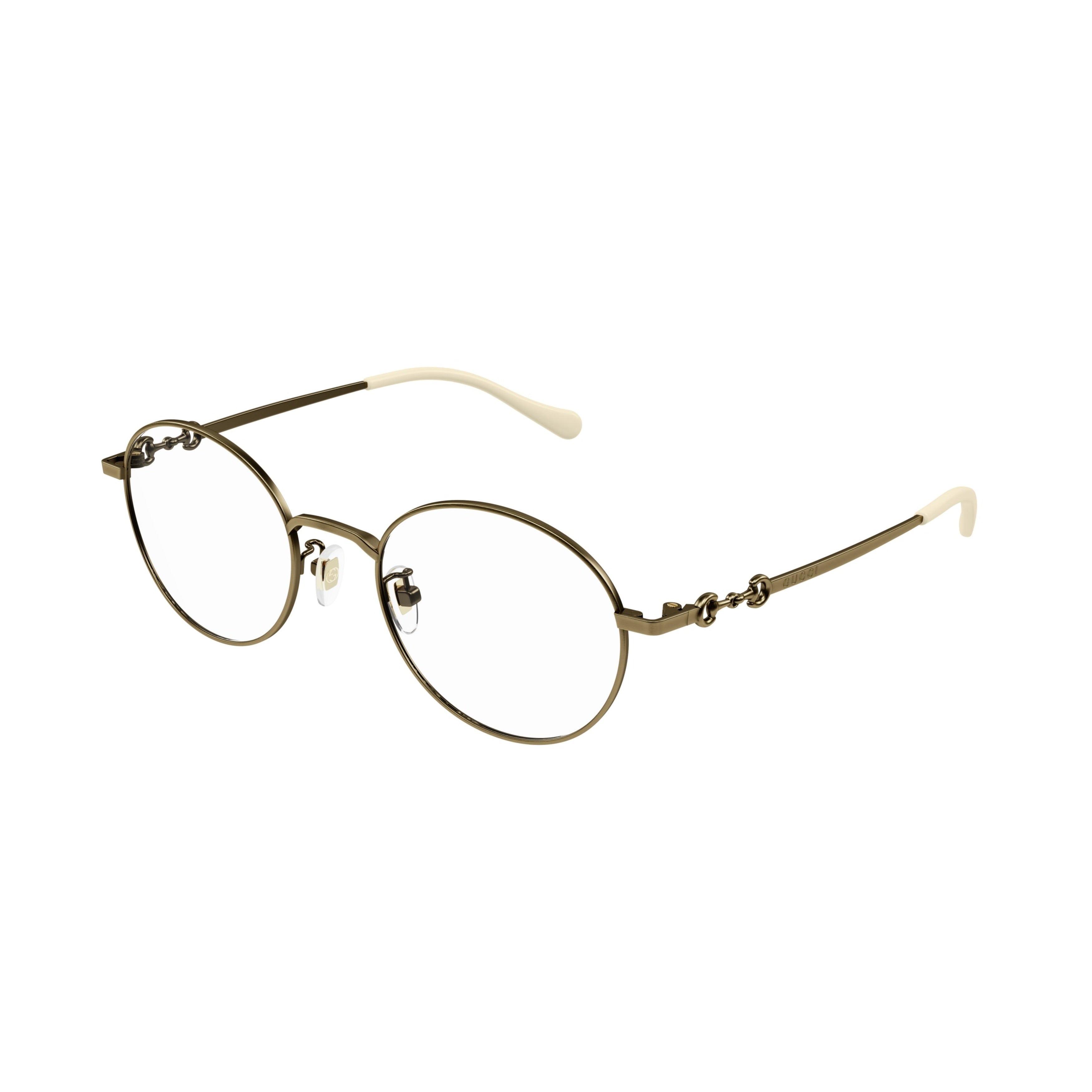 Gg1228oj Round Titanium Eyeglasses