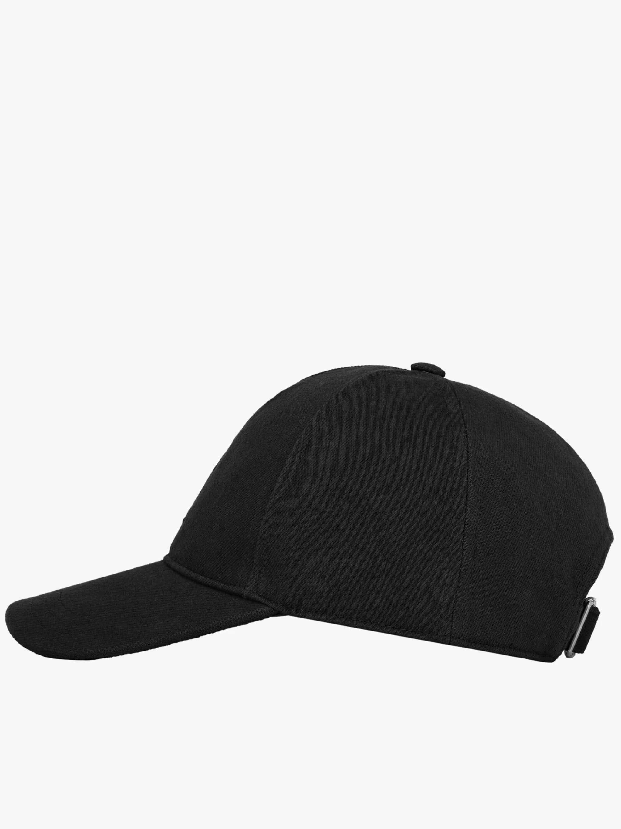 Black Berretto Cassandre Structured Cap