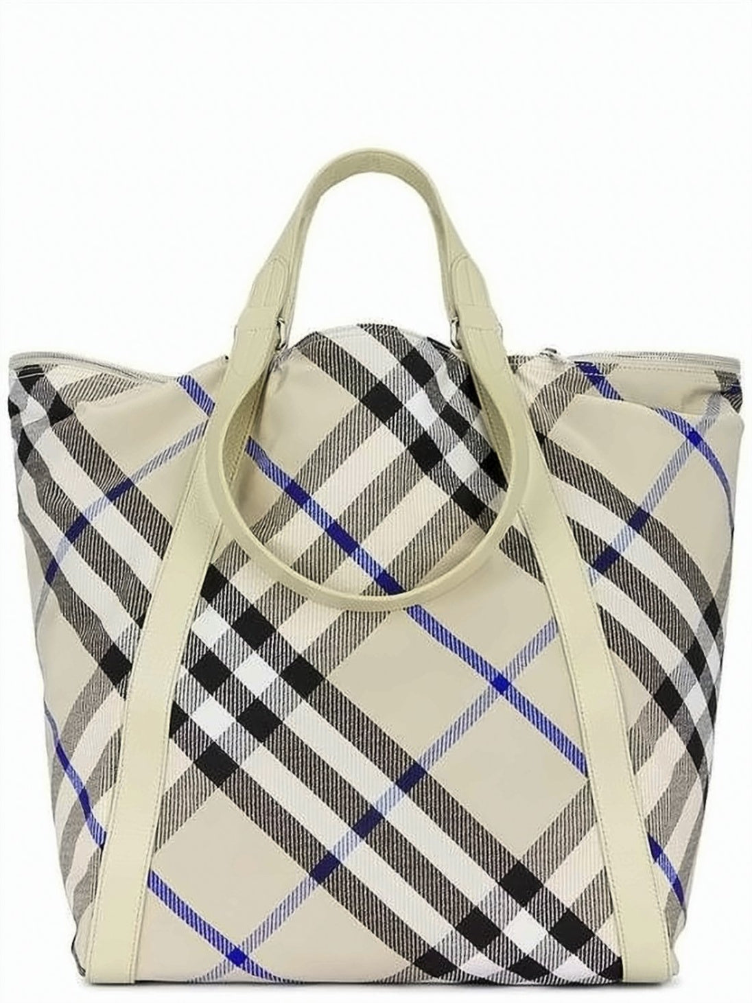Classic Check Pattern Burberry Tote Bag