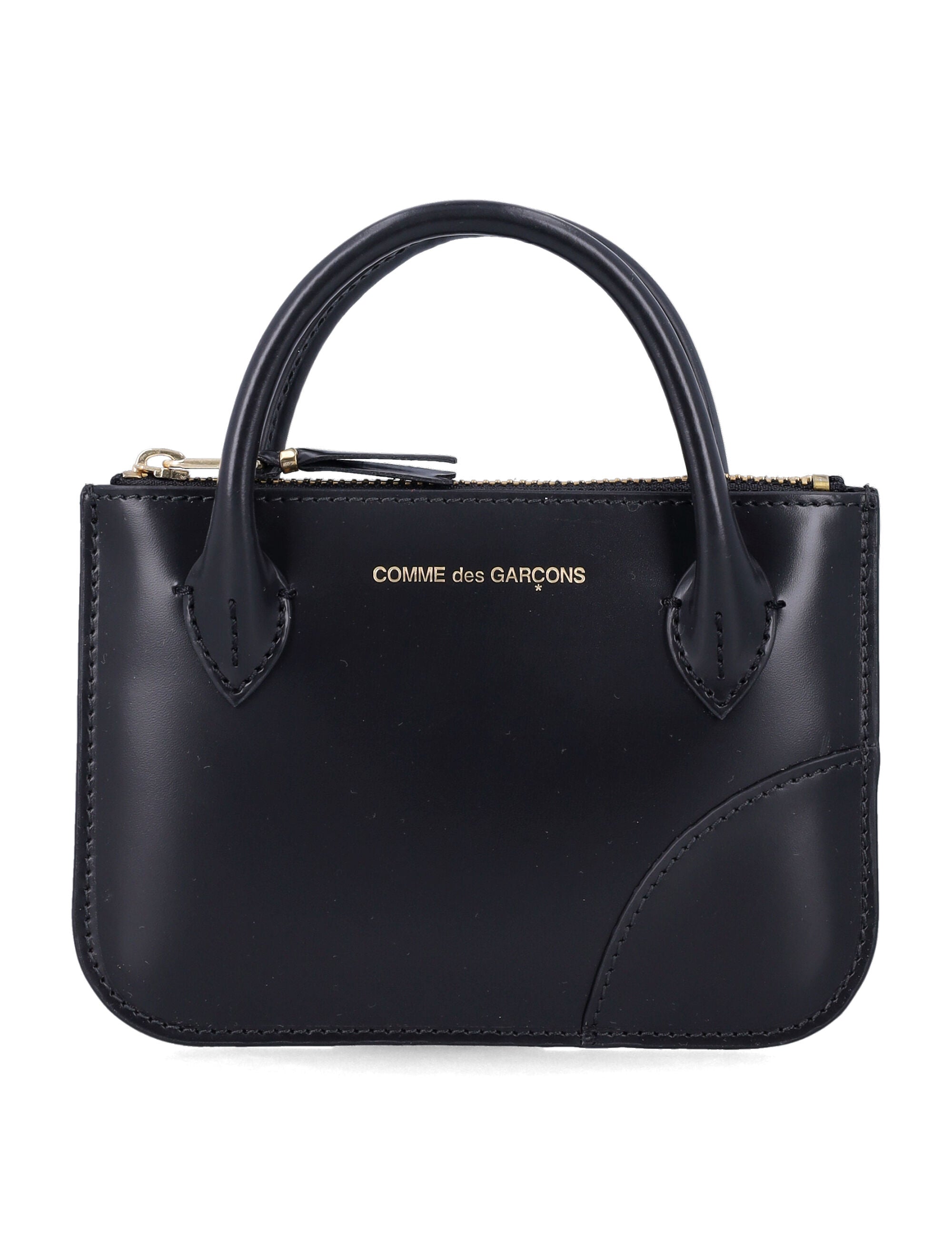 Comme Des Garçons Leather Mini Wallet Bag