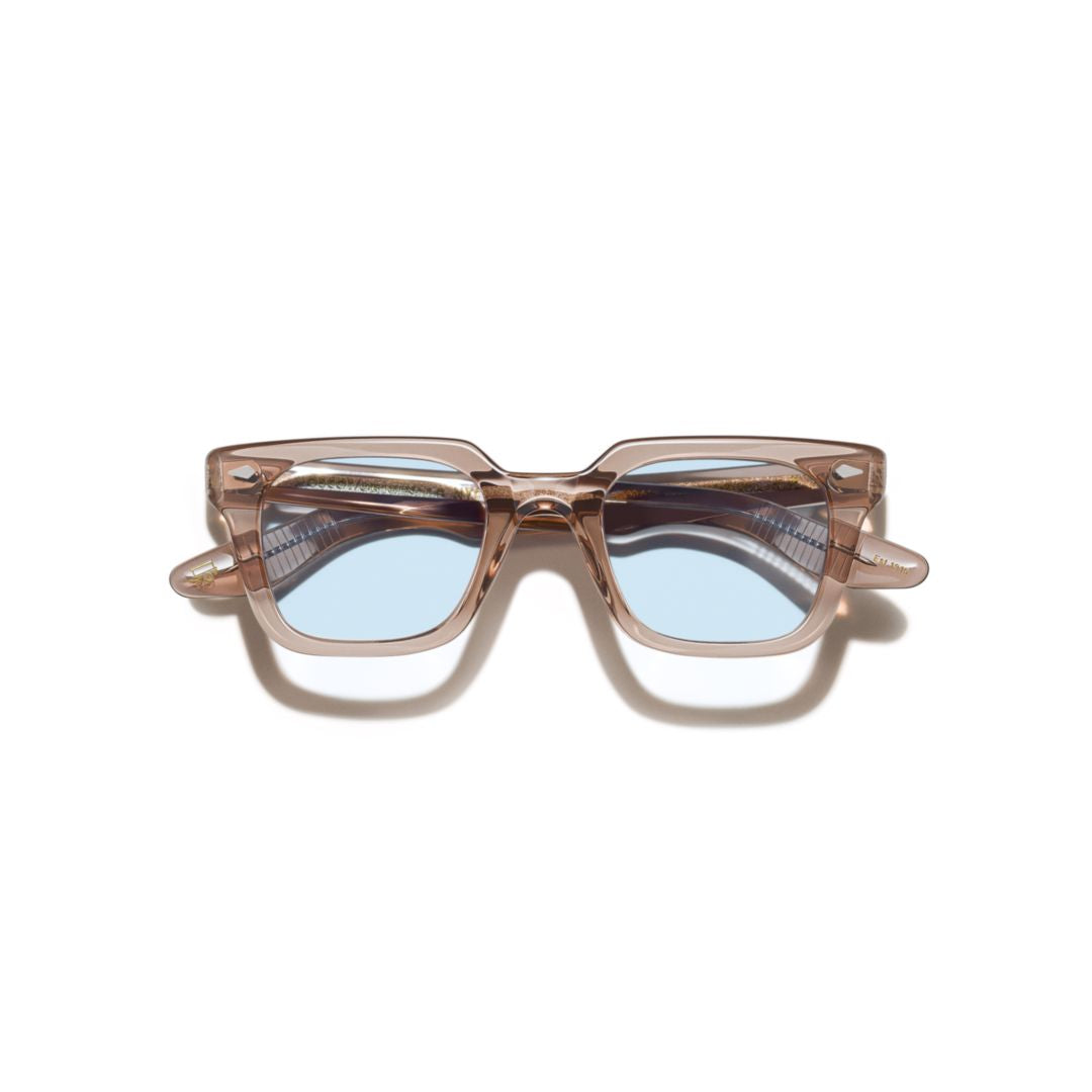 Or-Grb-S Grober Sun Translucent Acetate Sunglasses with Rectangular Lenses