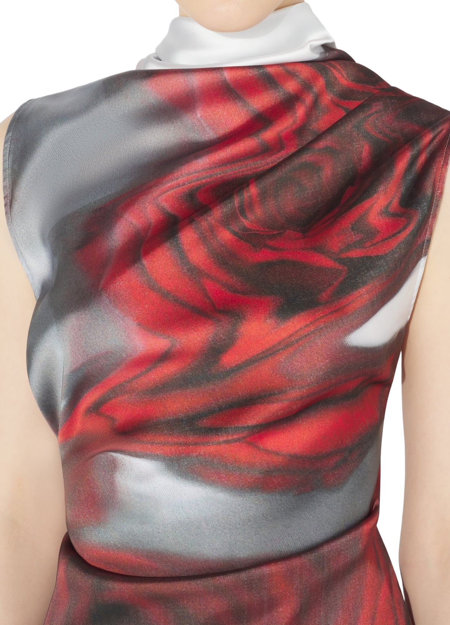 Long Satin Dress