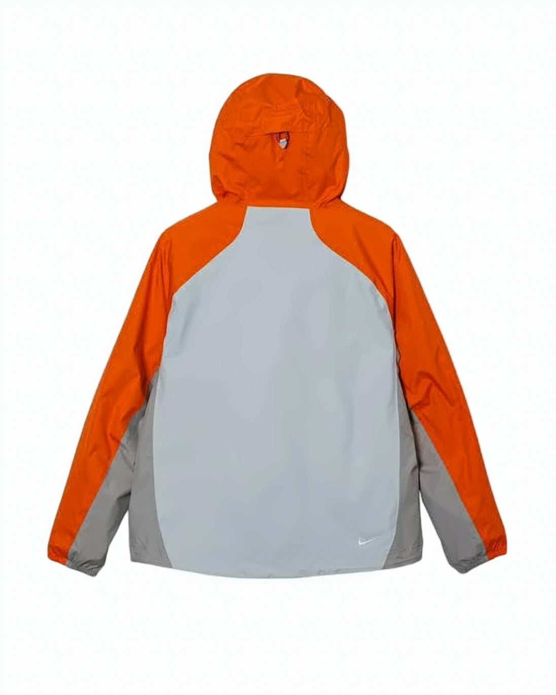 Color-Block Design Jacket with Hood