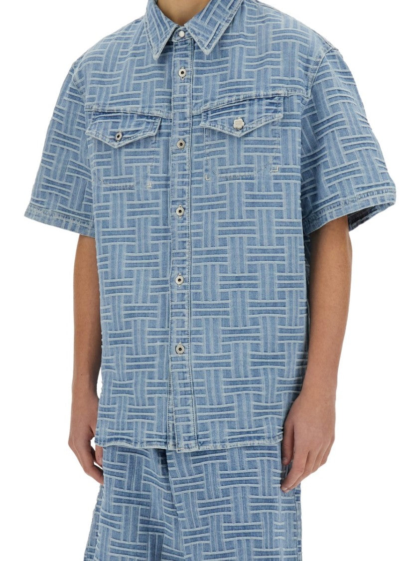 Oversized Denim Shirt
