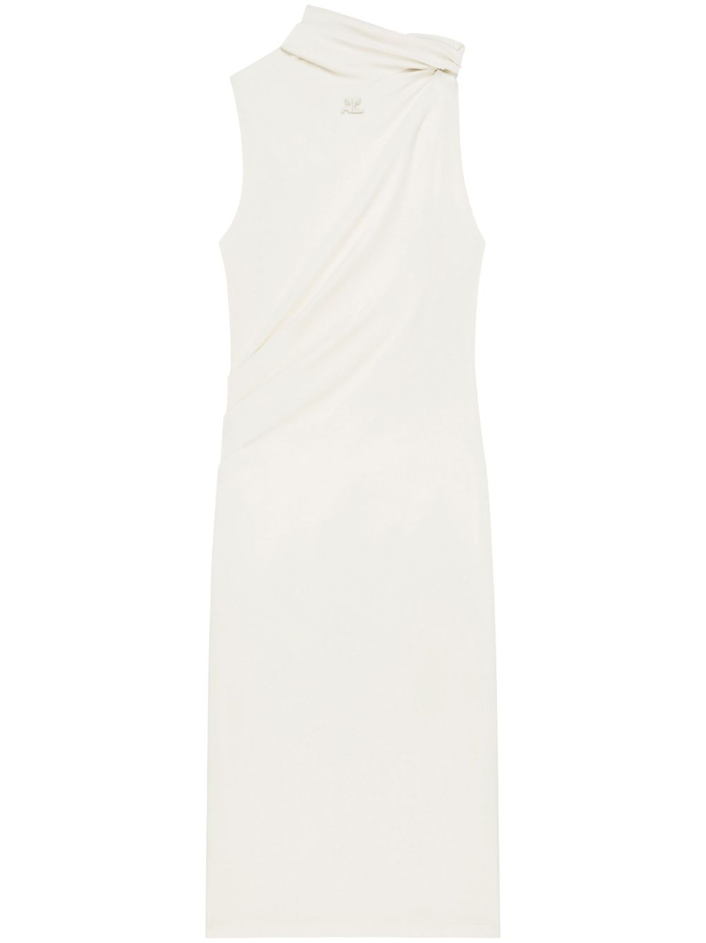 Asymmetrical Ecru Dress