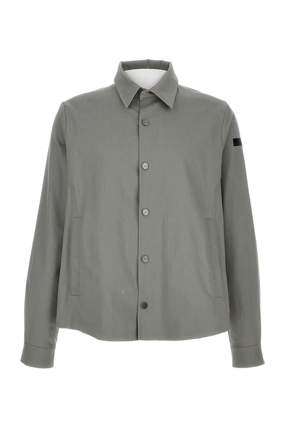 Overlay Design Jacket with Hood