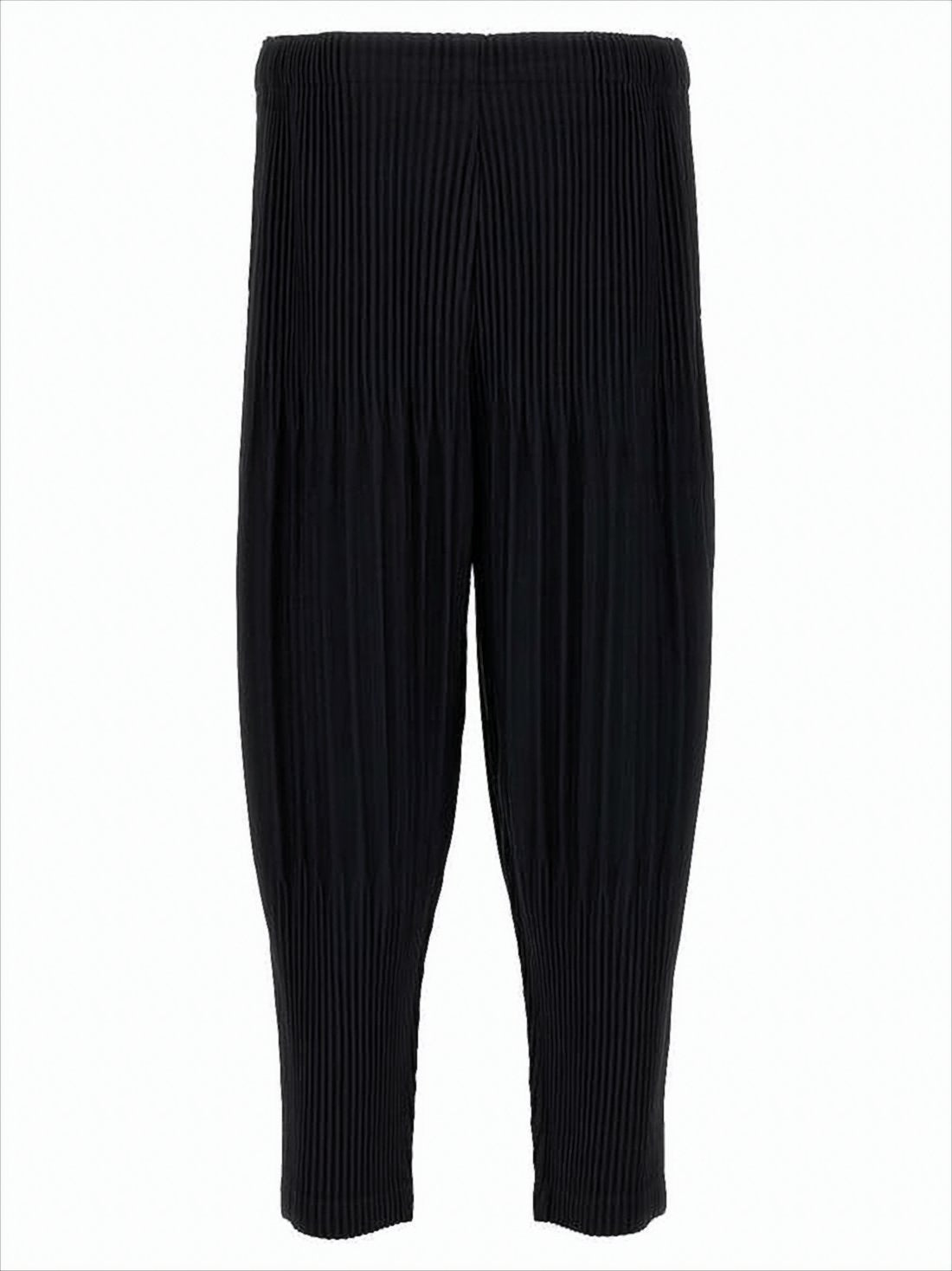 Pleated Tapered Jogging Pants