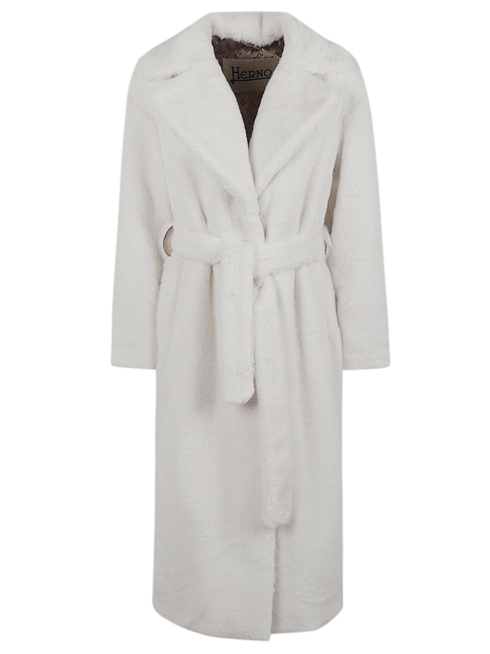 Lightweight Belted Jacket With Classic Collar