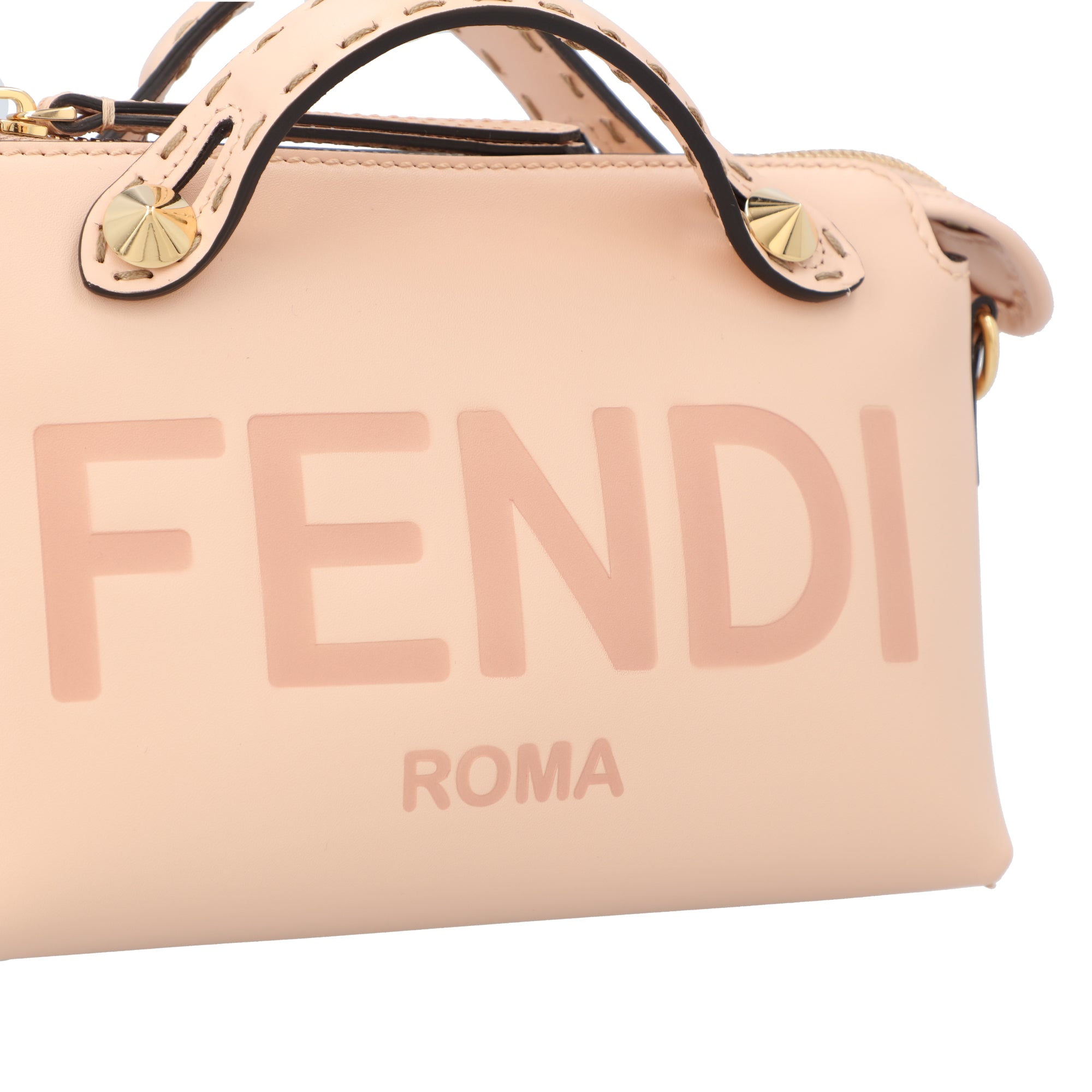 Structured Mini Handbag In Smooth Calfskin With Gold-Tone Hardware