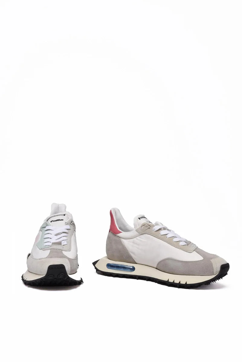 Space Run Sneakers - White/Green