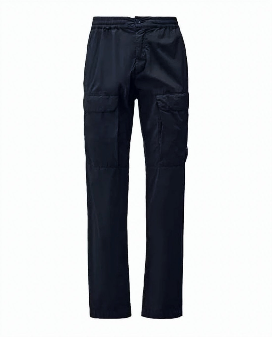 Streamlined Black Straight Pants