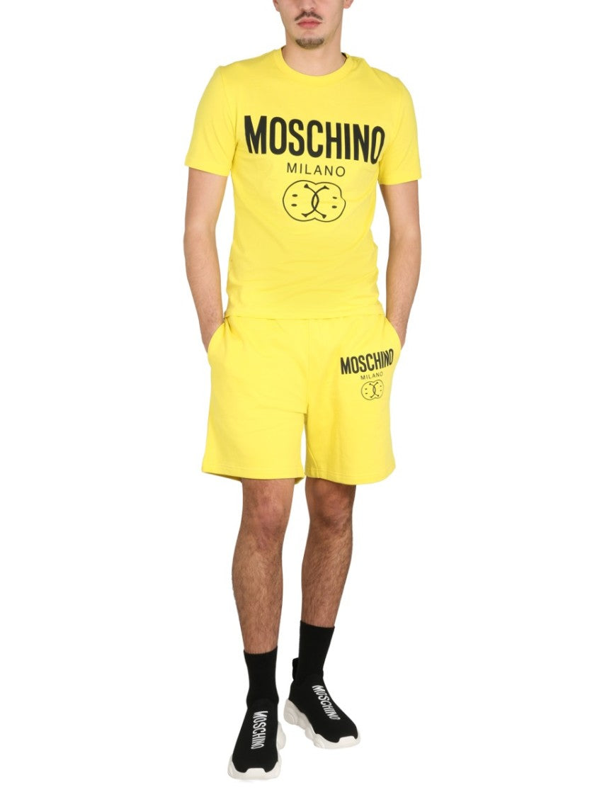Yellow Bermuda Shorts