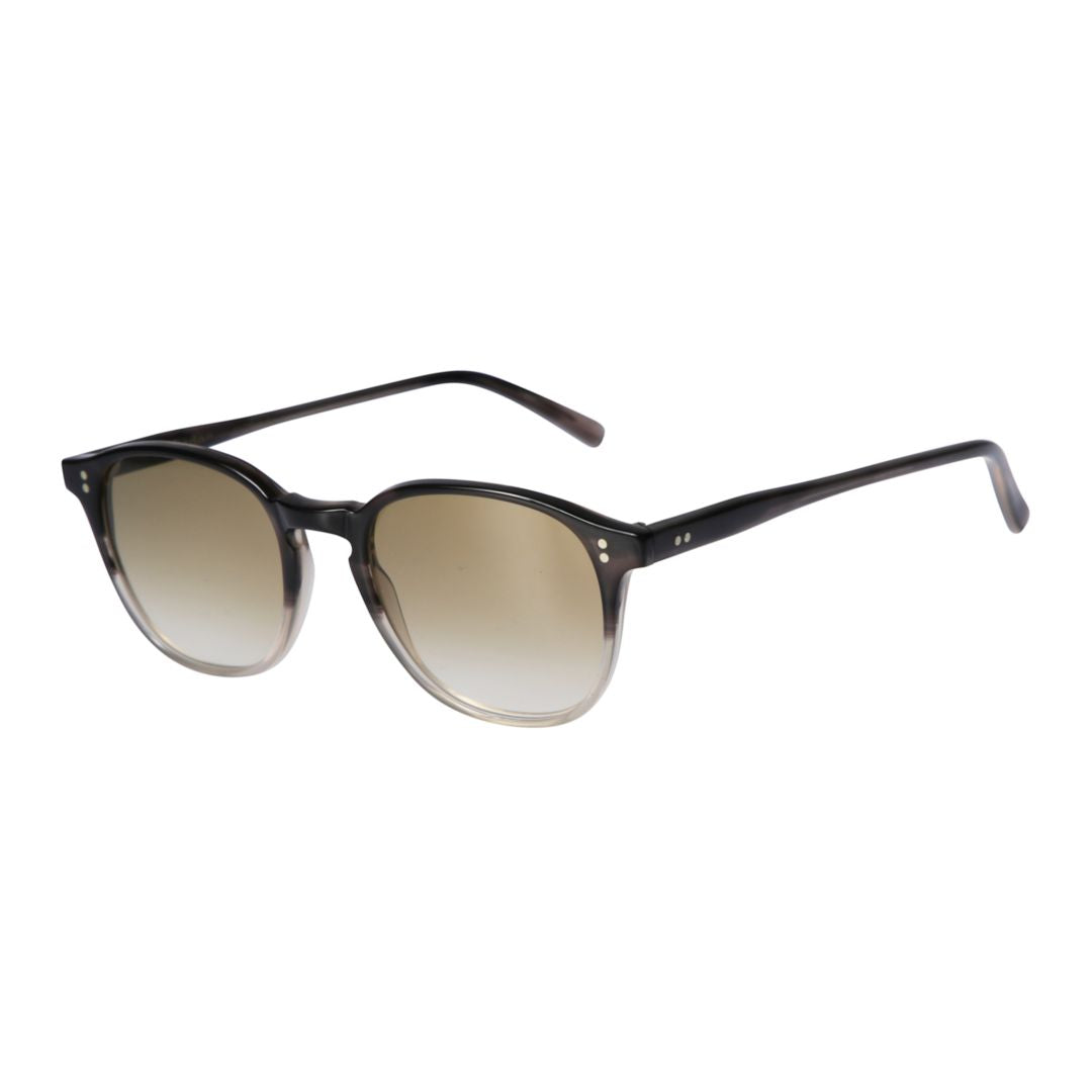 Pepper/N Rounded Square Frame Sunglasses with Gradient Lenses