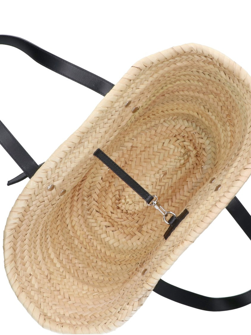 "Palm" Medium Tote Bag – Beige