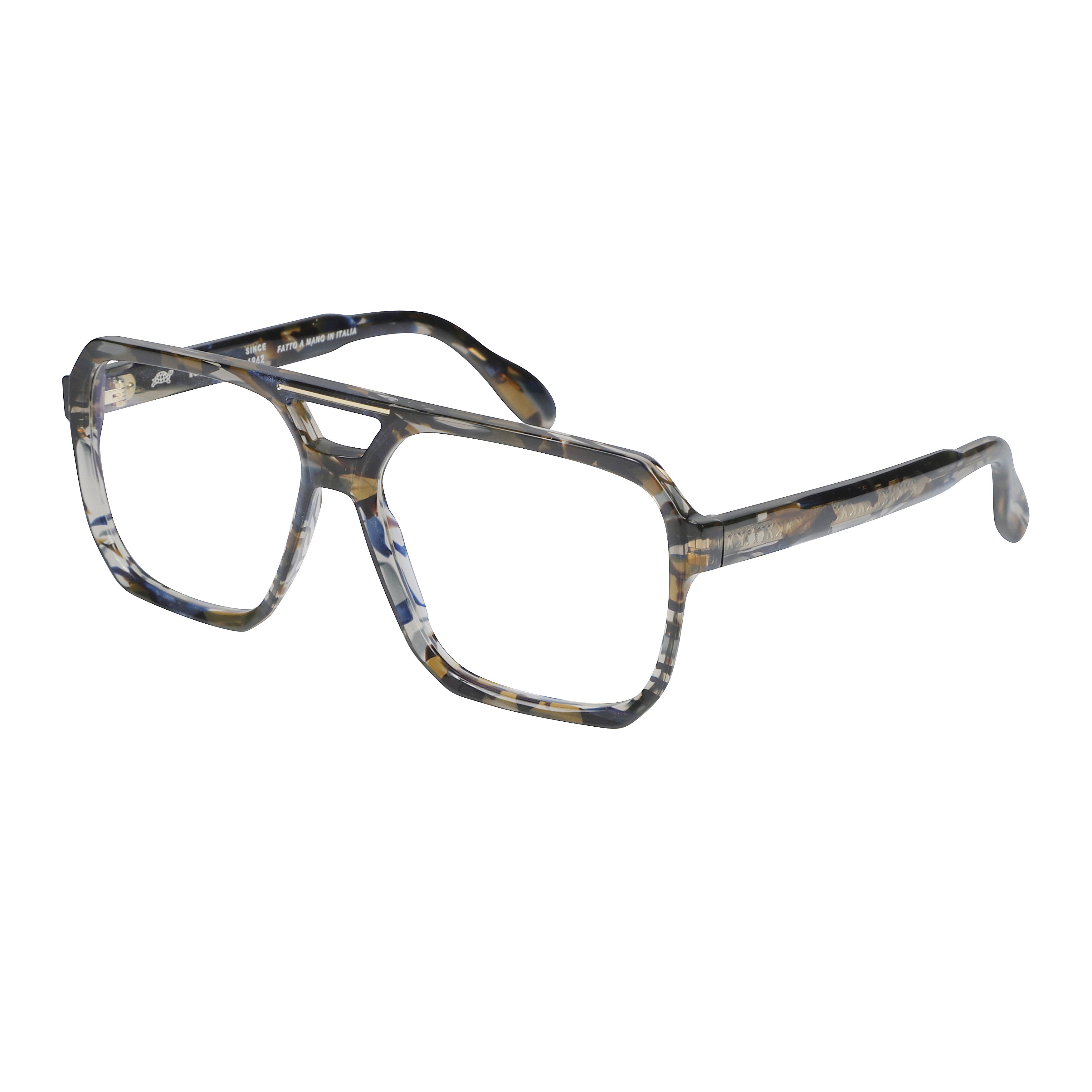 Big 1-58 Oversized Square Frame Sunglasses with Double Bridge