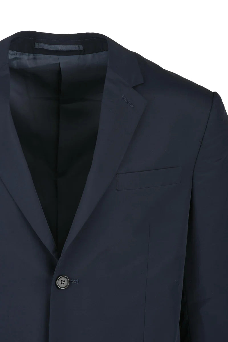 Nylon Wool Jacket - Blue