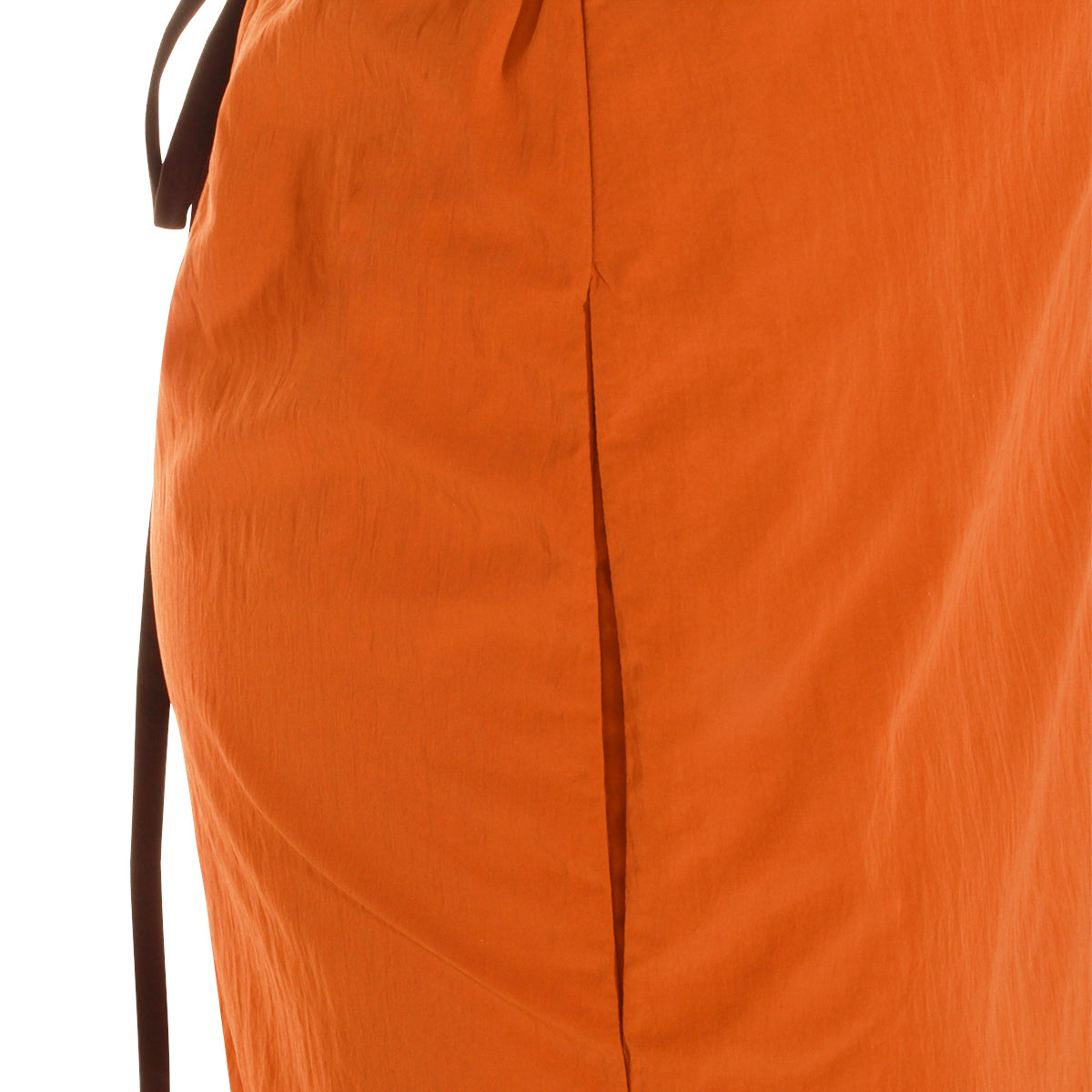 Knee-Length Color-Block Midi Skirt
