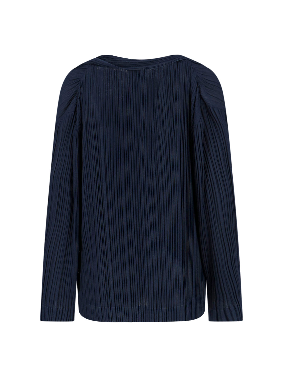 Pleated Twin-Set – Blue