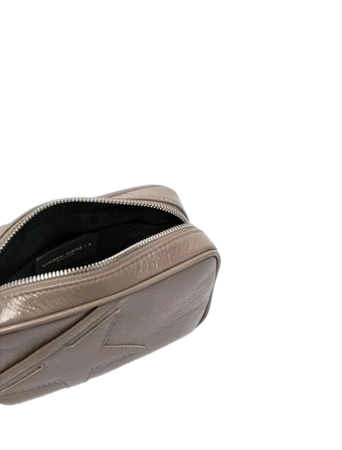 Textured Calf Leather Crossbody Bag