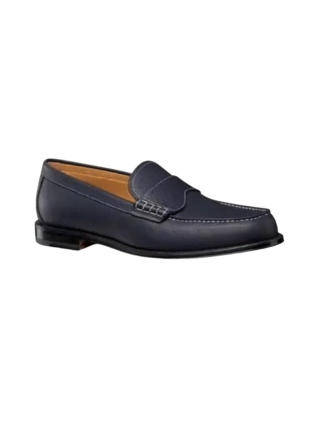 Calf Leather Loafers with Classic Silhouette